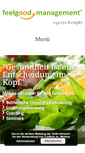 Mobile Screenshot of feelgood-management.net